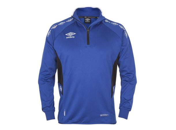 UMBRO UX-1 Half Zip Blå/Hvit 3XL Treningsgenser med glidelås 